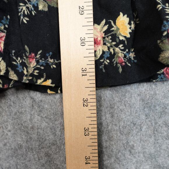 Ralph Lauren Dress Womens Small Mini Tiered Ruffle Floral A-Line Cottagecore - Picture 7 of 8